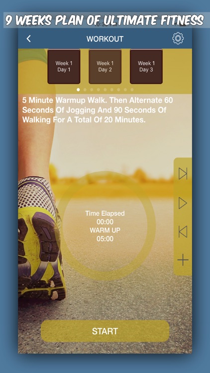Couch To 5K Workout-Run, Jog, Walk