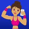 FitGirlMoji -Workout & Gym Emoji Animated Stickers