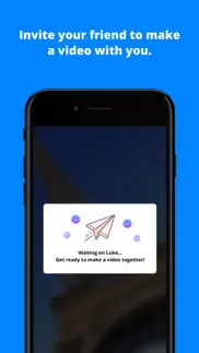duomov: make videos with nearby friends iphone screenshot 2