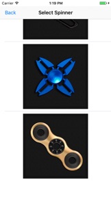 Fidget Spinner - Hand Finger Spinner Simulator App screenshot