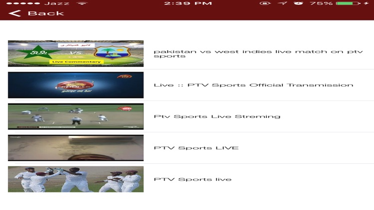 Cricket TV Live Streaming Matches screenshot-3