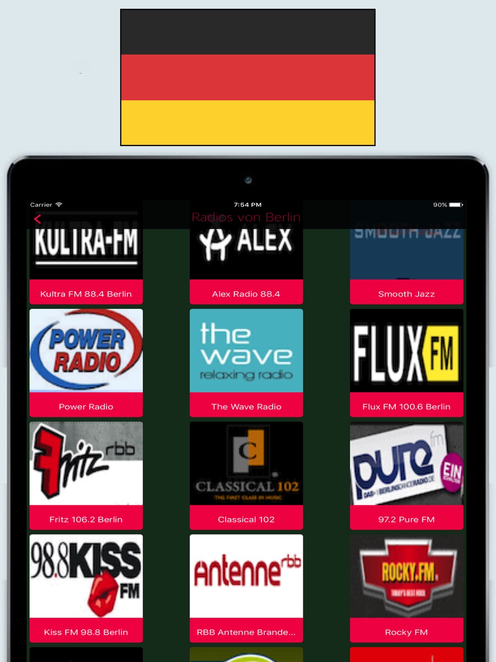 Radio Deutschland FM / Radiosender Online Webradio Free Download App for  iPhone - STEPrimo.com