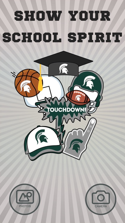Michigan State Spartans Pro Photo Booth Stickers