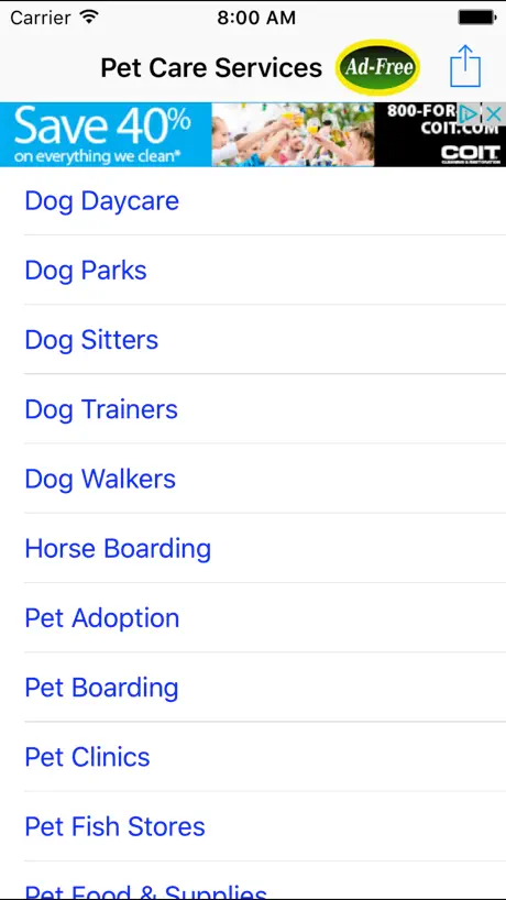 Pet Care Services Finder