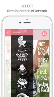 swaddle - baby pics pregnancy stickers moments app iphone screenshot 2