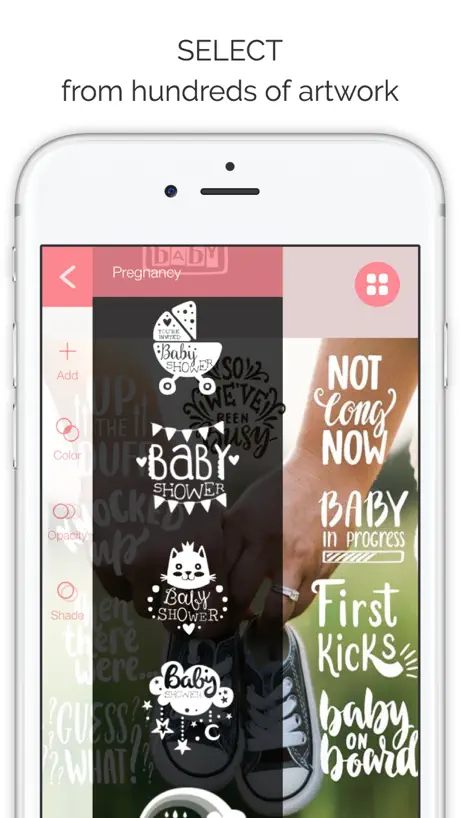 Swaddle - Baby Pics Pregnancy Stickers Moments App