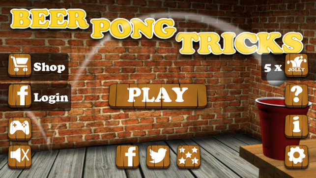 Beer Pong Trick, game for IOS