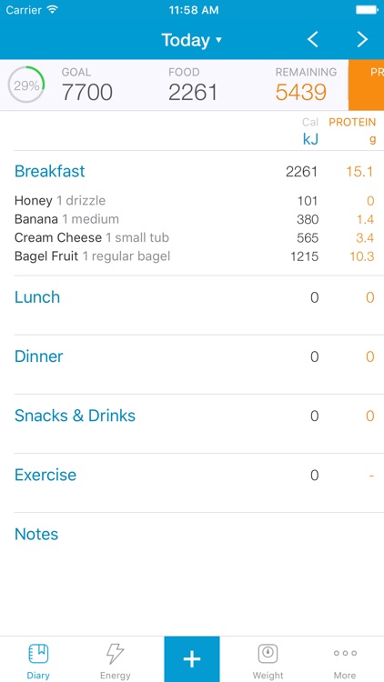 Easy Diet Diary - Renal