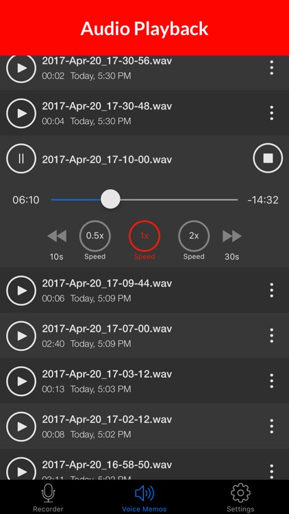 Voice Memos - HD Audio Recording & Playback
