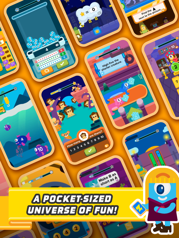 Screenshot #4 for Zap Zap Kindergarten Math