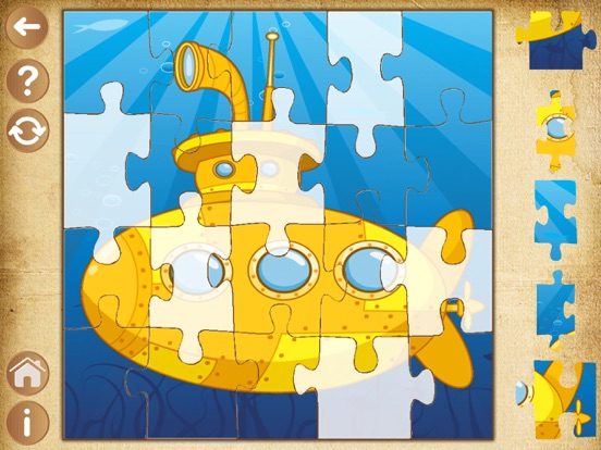 Puzzel Educatieve spelletjes voor kinderen peuters iPad app afbeelding 1