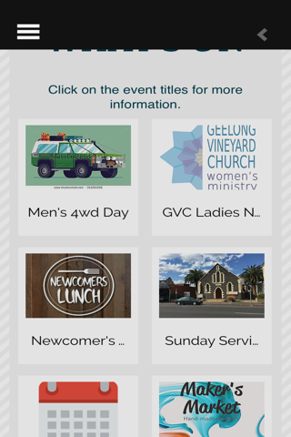 Geelong Vineyard Church screenshot 4