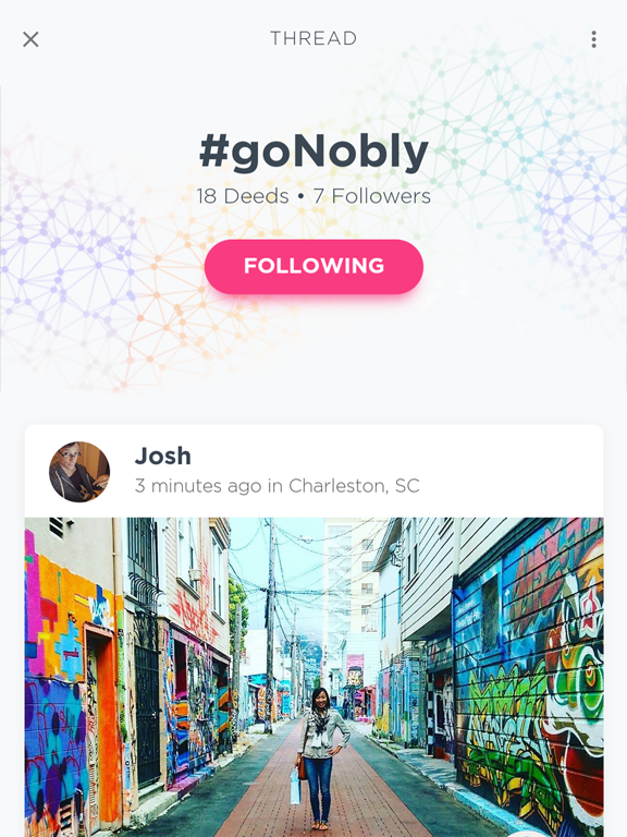 Screenshot #5 pour Nobly - Acts of Kindness App