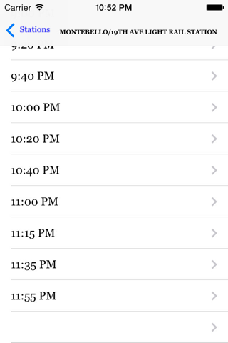 Phoenix Light Rail Timetable (No Ads) screenshot 4