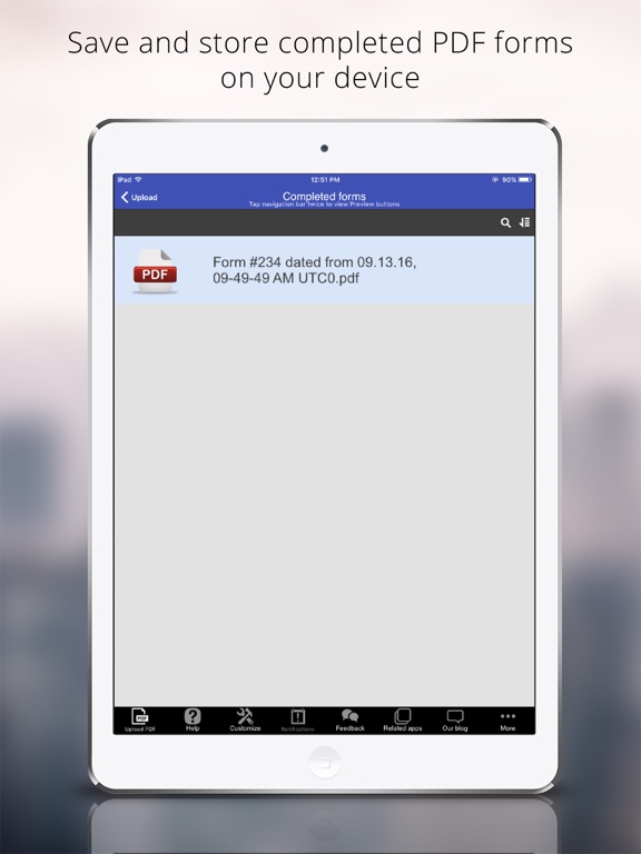 Government PDF Form Collection iPad screenshot
