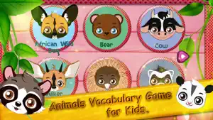 Fun Animal Vocab - Mini farm sound vocabulary screenshot #2 for iPhone