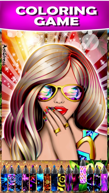 Tropical Princess with Fun Coloring Dress Up Games