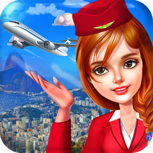 Stewardess & Flight Attendants icon