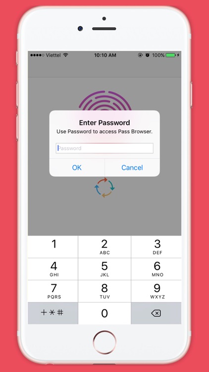 Pass browser with password protected
