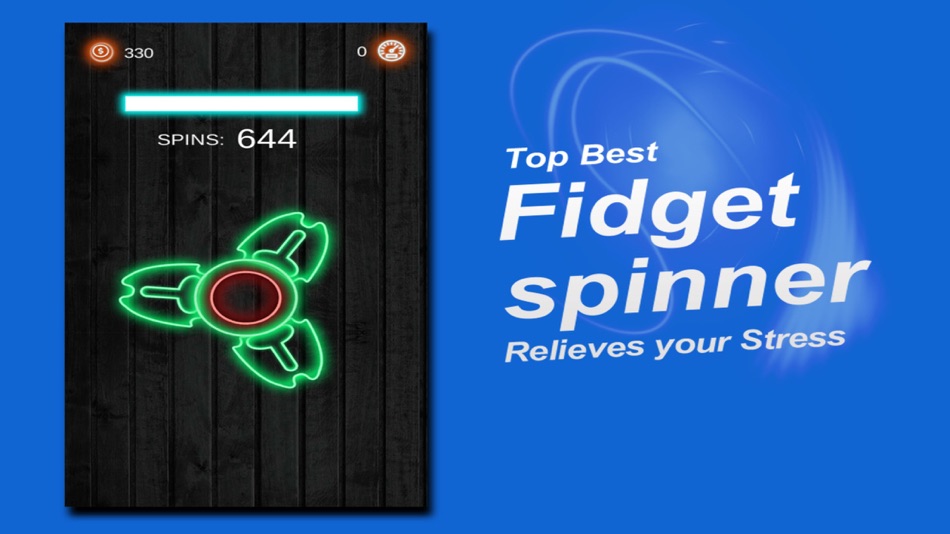 Fidget Hand Spin Neon Glow - 1.2 - (iOS)