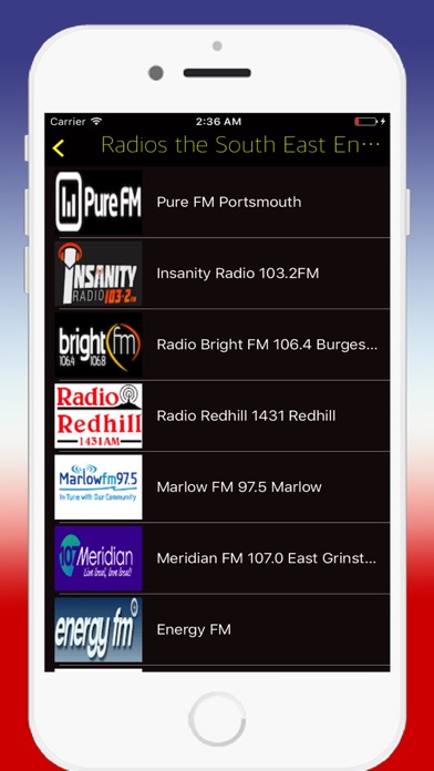 Screenshot 4 of Radio United Kingdom UK - Internet Stations Online App