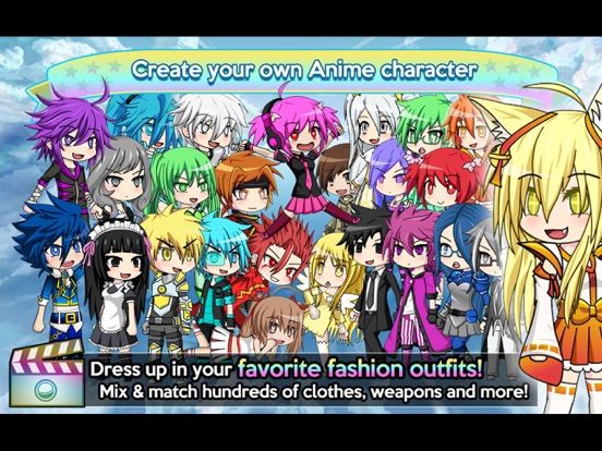 Gacha Studio (Anime Dress Up) iPad app afbeelding 1