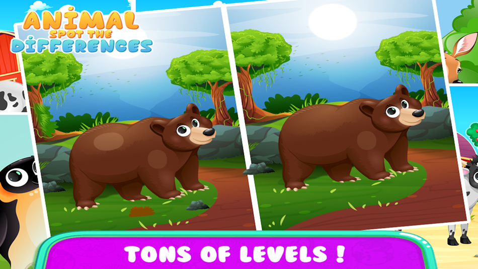 #3. Spot The Differences : Animal (iOS) De: Ajay Pandya
