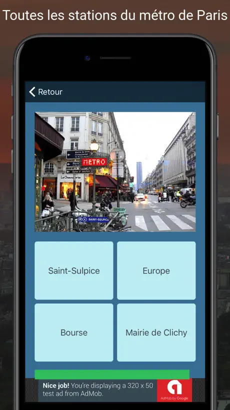 Métro Quiz - Paris