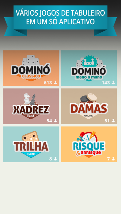 Screenshot #1 pour Jogos de Tabuleiro