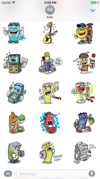 My Talking Things - Cute Emoji Stickers