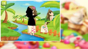 girls cartoon puzzles game of lifelong learning screenshot #3 for iPhone