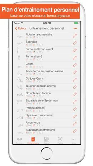 Capture d'écran de Fitness Point. sur iPhone 2