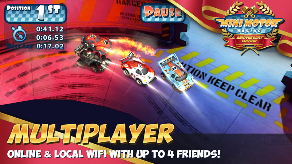 #5. Mini Motor Racing (iOS) De: The Binary Mill