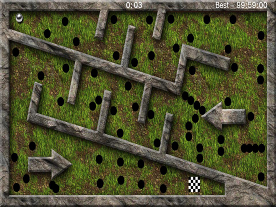 The Labyrinth Tilt Maze iPad app afbeelding 4
