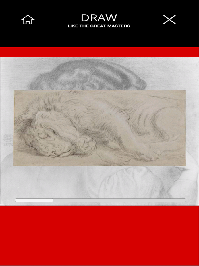 Drawing like Great Masters AR