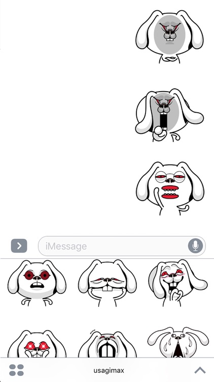 うさぎ表情MAX