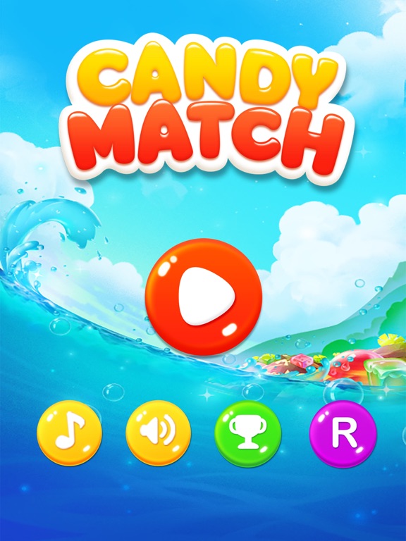 Candy Match Swap iPad screenshot