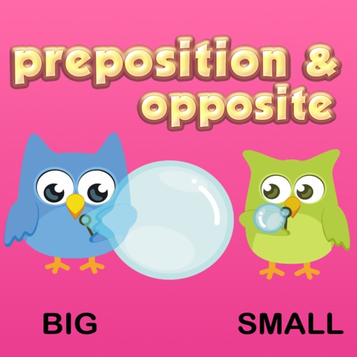 Preposition & Opposite Words Vocabulary For Kids icon