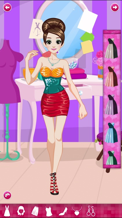 Back to School - Princess Anna Dress up Game screenshot-3