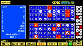 Game screenshot Keno Super 4X apk