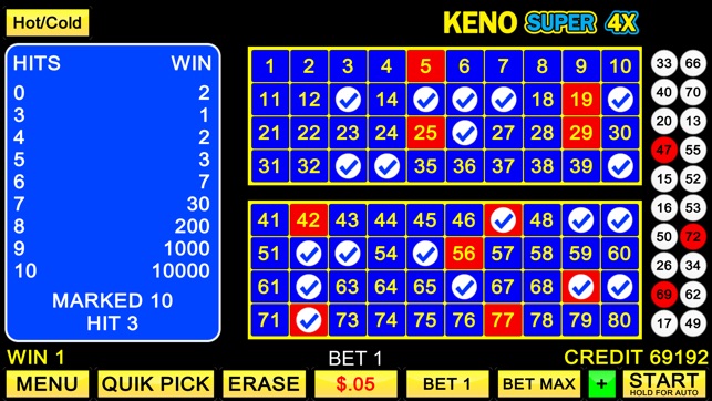 Keno Super 4X(圖2)-速報App