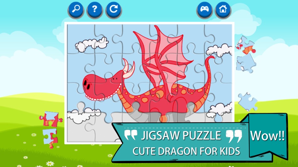 Dragons And Freinds Jigsaw Puzzle - 1.0 - (iOS)