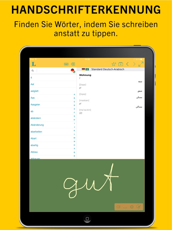 Screenshot #5 pour Arabic German Dictionary Langenscheidt