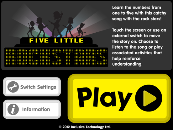 Screenshot #4 pour Five Little Rock Stars