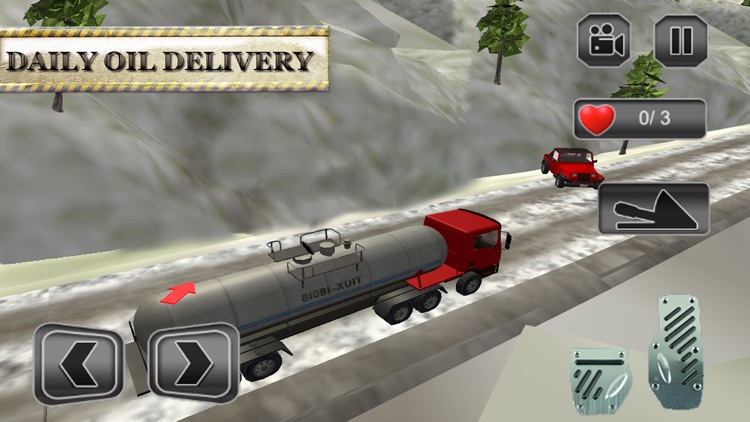 Offroad Oil Tanker - Winter Fuel Tranportation