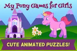 Game screenshot Пони Игры для Девочек: Головоломки для Детей и Мал mod apk