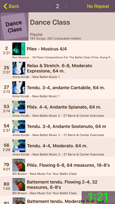Screenshot #2 pour BarreNotes Music Control for Dance