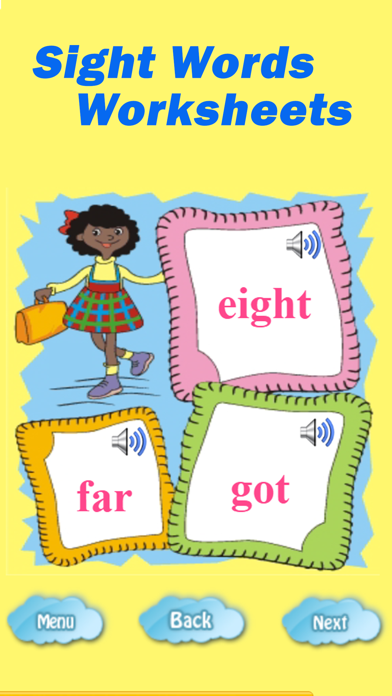 Practice Baic Sight Words online game: 基本的な子供の英語語彙のおすすめ画像2