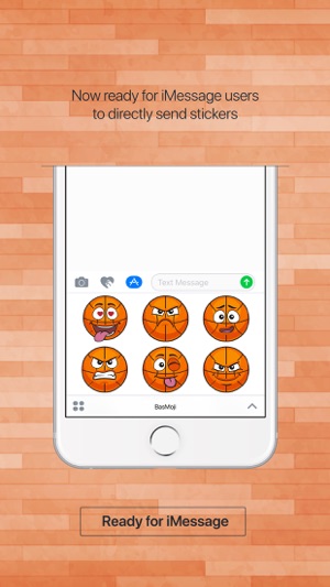 BasMoji - basketball emoji & stickers for iMessage(圖3)-速報App