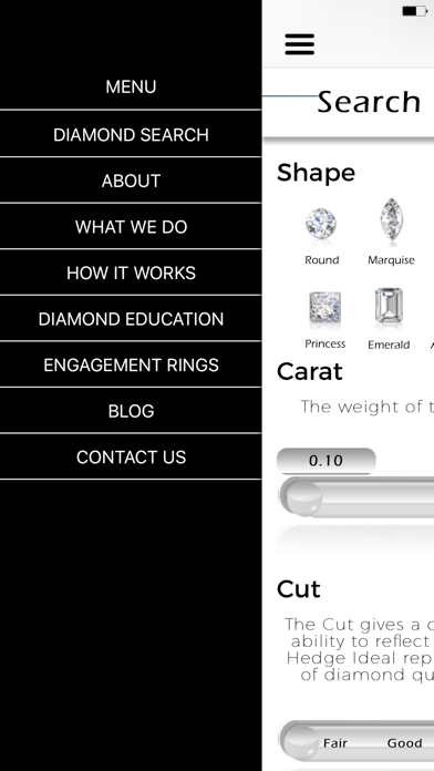 Diamond Hedge iPhone screenshot 3 - Shopping app